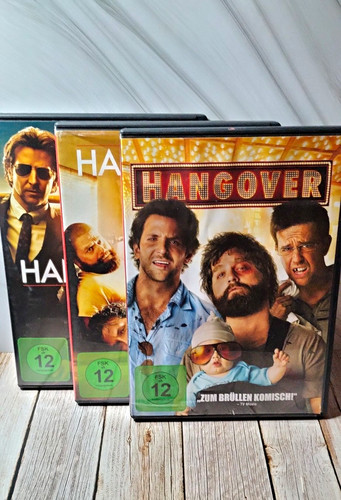 Hangover dvd set - 1, 3